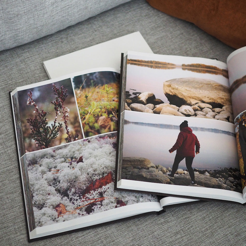 Photo book about babys first year